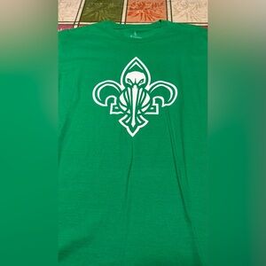 NBA New Orleans Pelicans Logo Shirt Large Green St Patrick’s Day